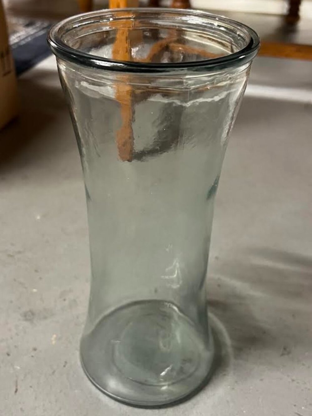 Clear Glass Vase